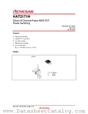 HAT2171H datasheet pdf Renesas