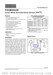 FSCM0565RCYDTU datasheet pdf Fairchild Semiconductor