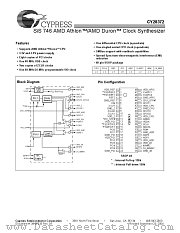 CY28372OC datasheet pdf Cypress