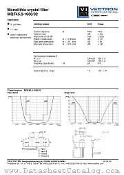 MQF45.0-1600/02 datasheet pdf Vectron