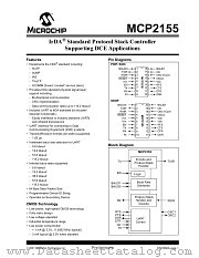 MCP2155-I/P datasheet pdf Microchip