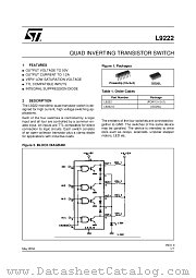 L9222D datasheet pdf ST Microelectronics