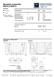 MQF45.0-3000/12 datasheet pdf Vectron