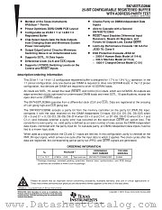 SN74SSTU32866GKER datasheet pdf Texas Instruments