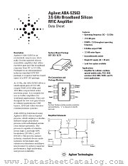 ABA-52563 datasheet pdf Agilent (Hewlett-Packard)