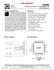 ICS8602 datasheet pdf Texas Instruments