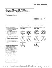 HSMP-381E datasheet pdf Agilent (Hewlett-Packard)
