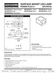 QTLP673CRTR datasheet pdf Fairchild Semiconductor