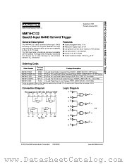 MM74HC132MX_NL datasheet pdf Fairchild Semiconductor