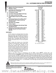SN74ACT7804-25DLR datasheet pdf Texas Instruments