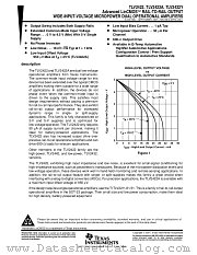 TLV2422QDR datasheet pdf Texas Instruments