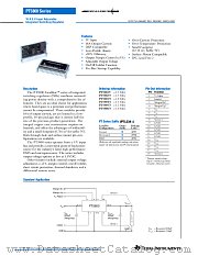 PT5805A datasheet pdf Texas Instruments