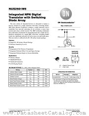 NUS2501W6T1 datasheet pdf ON Semiconductor