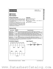 MM74HC04MTCX_NL datasheet pdf Fairchild Semiconductor