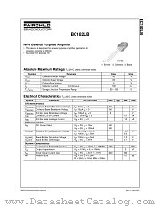 BC182LB_D27Z datasheet pdf Fairchild Semiconductor