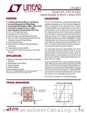 LTC4413 datasheet pdf Linear Technology