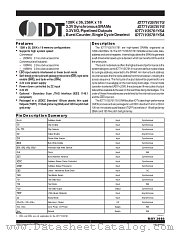 IDT71V35761S183BQ datasheet pdf IDT