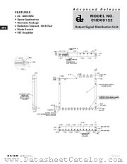 CHD09122 datasheet pdf DAICO Industries