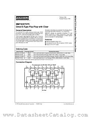 MM74HCT273WM datasheet pdf Fairchild Semiconductor
