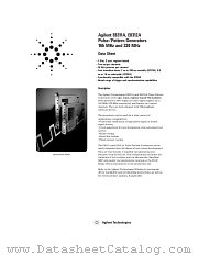 E8312A datasheet pdf Agilent (Hewlett-Packard)