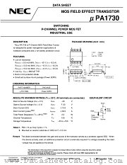 UPA1730TP-E1 datasheet pdf NEC