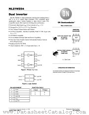 NL27WZ04DTT1 datasheet pdf ON Semiconductor