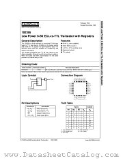 100395QC datasheet pdf Fairchild Semiconductor