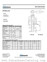 MT7065A-UR datasheet pdf Marktech Optoelectronics