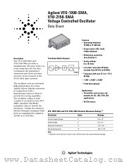 VTO-1990 datasheet pdf Agilent (Hewlett-Packard)