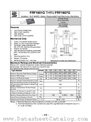 FRF1606G datasheet pdf Taiwan Semiconductor