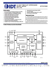 IDT72V70800PF8 datasheet pdf IDT