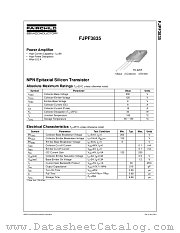 FJPF3835 datasheet pdf Fairchild Semiconductor