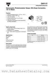 CNY117-3 datasheet pdf Vishay