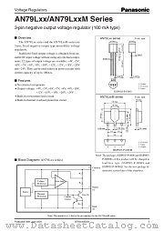 AN79L10M datasheet pdf Panasonic
