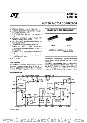 L4981BD013TR datasheet pdf ST Microelectronics