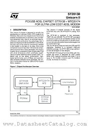 ST70138B datasheet pdf ST Microelectronics