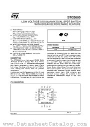 STG3680QTR datasheet pdf ST Microelectronics