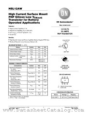 NSL12AW datasheet pdf ON Semiconductor