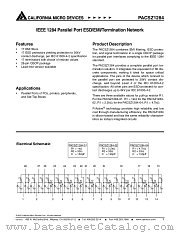 PACSZ1284-04Q datasheet pdf California Micro Devices Corp