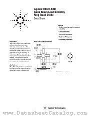HSCH-9301 datasheet pdf Agilent (Hewlett-Packard)