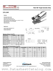 CR12NR datasheet pdf Marktech Optoelectronics