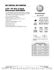 MC100EP08DR2 datasheet pdf ON Semiconductor