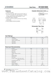 D1C051000 datasheet pdf Cosmo Electronics