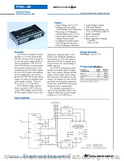 PT4701A datasheet pdf Texas Instruments