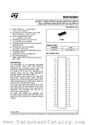 B5S162861 datasheet pdf ST Microelectronics