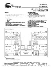 CY7C09269A-6AC datasheet pdf Cypress