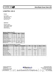 LC503TPG1-15H-A datasheet pdf Marktech Optoelectronics