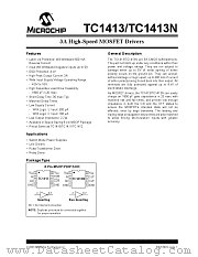 TC1413NEUA datasheet pdf Microchip