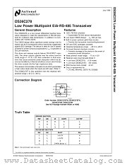 DS36C278N datasheet pdf National Semiconductor