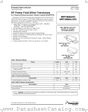MRF18060AR3 datasheet pdf Freescale (Motorola)